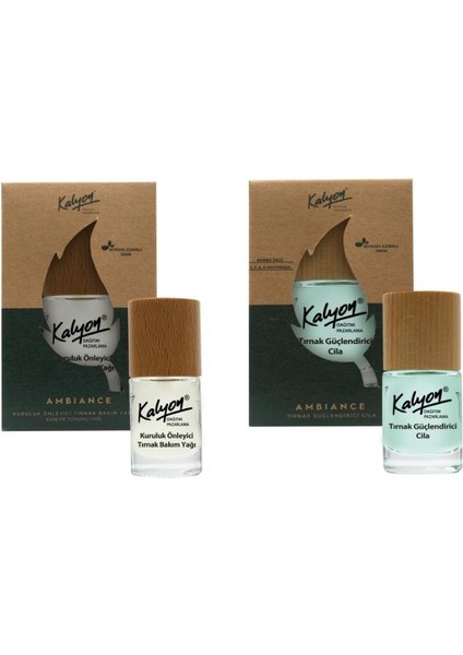 Bitkisel Tırnak Güçlendirici Cila 11 Ml+Kuruluk Önleyici Tırnak Bakım Yağı Knevir Tohumu Yağı 11 Ml