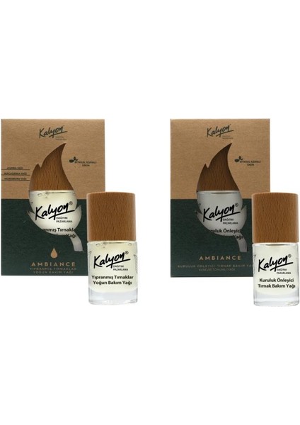 Bitkisel Yıpranmış Tırnaklar Yoğun Bakım Yağı 11ml+Kuruluk Önleyici Tırnak Bakım Yağı Knevir Tohumu Yağı 11 Ml