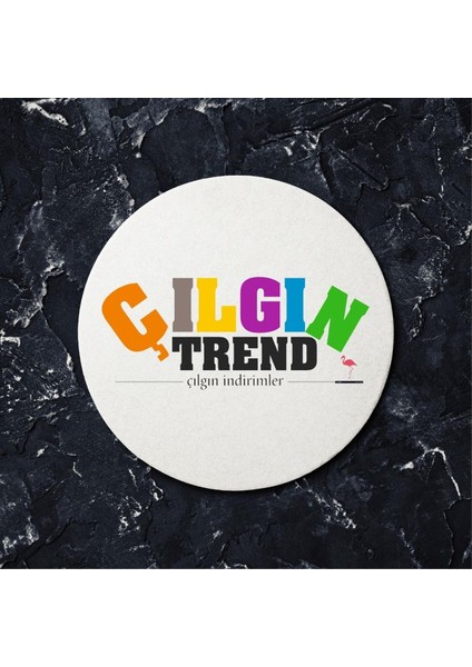 Firmaya Özel 10 Adet Yuvarlak Ahşap Bardak Altlıgı modelleri