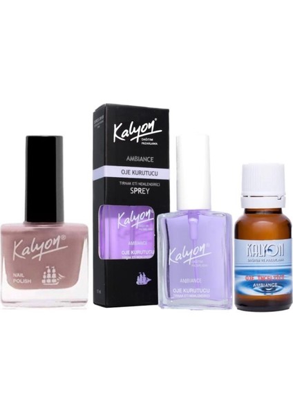 Oje 231 + Oje Kurutucu Sprey 17 Ml + Oje Çözücü
