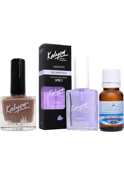 Oje 237 + Oje Kurutucu Sprey 17 Ml + Oje Çözücü