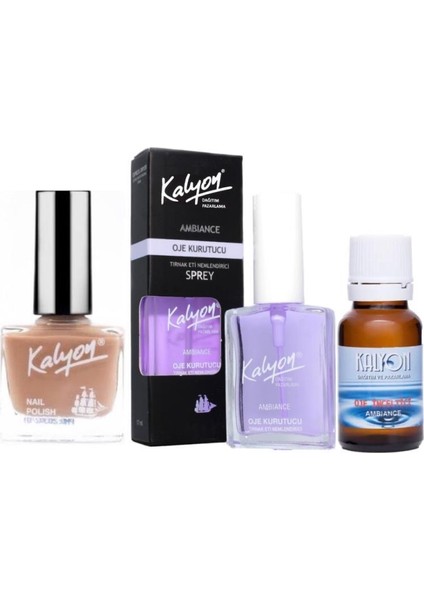 Oje 302 + Oje Kurutucu Sprey 17 Ml + Oje Çözücü