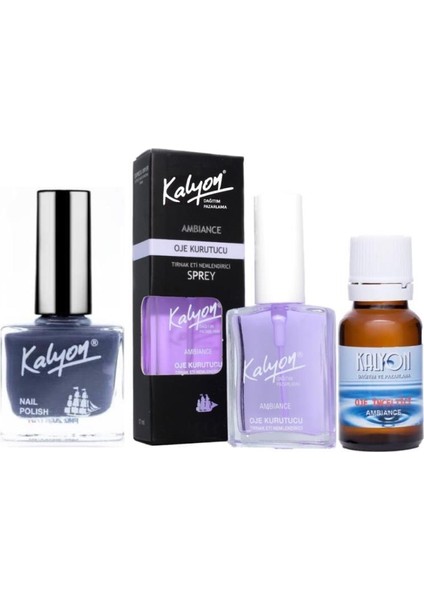 Oje 311 + Oje Kurutucu Sprey 17 Ml + Oje Çözücü