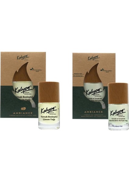 Bitkisel Tırnak Ve Tırnak Eti Nemlendirici Iki Fazlı Yağ 11 Ml+Tırnak Besleyici Limon Yağı 11 Ml