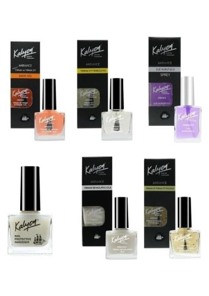 Kalyon 6 Lı Tırnak Bakım Seti