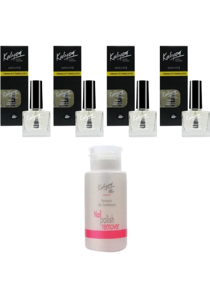 Et Temizleyici 4 Adet+Pompalı Aseton 200ml