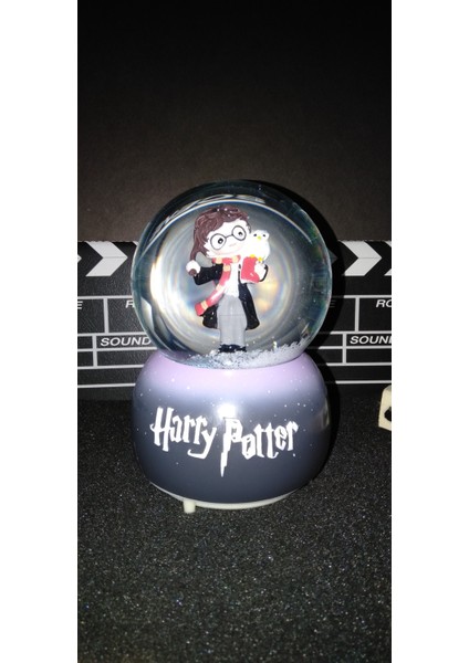 Kar Motorlu Üflemeli Harry Potter Kar Küresi Işıklı Melodili Büyükboy fırsatları