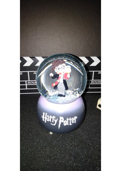 Kar Motorlu Üflemeli Harry Potter Kar Küresi Işıklı Melodili Büyükboy indirimleri