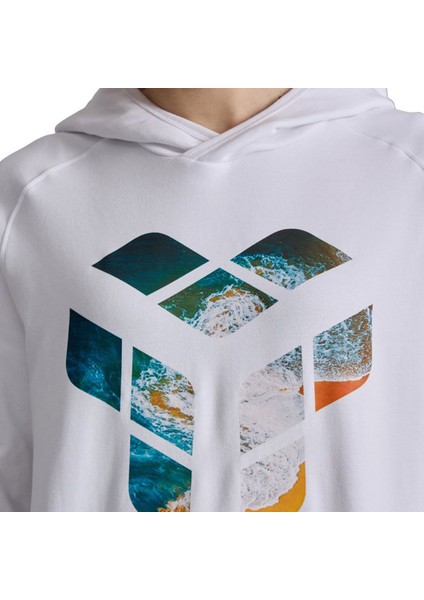 Planet Water Unisex Beyaz Günlük Stil Sweatshirt 006812100 fırsatları