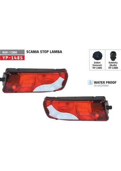 Stop Soketli 06 Crafter Pıck-Up Scanıa P.sız Man Tga
