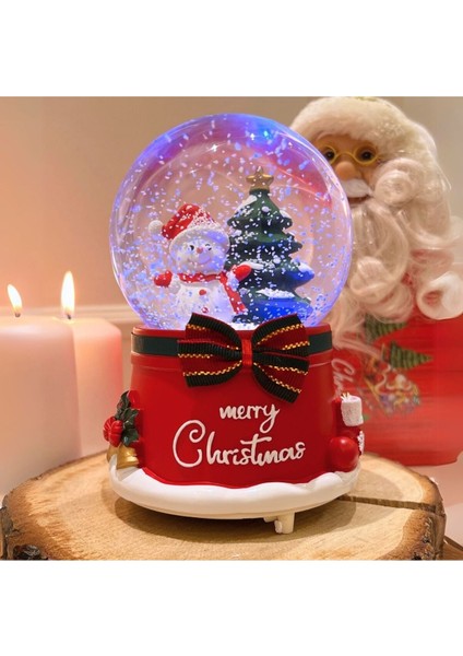 Mega Boy Yılbaşı Kar Küresi Otomatik Kar Üflemeli Işıklı Müzikli Kar Küresi fiyatları
