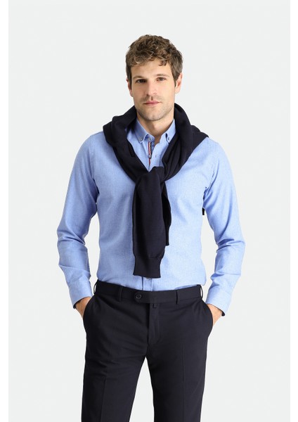 Uzun Kol Slim Fit Oduncu Pamuklu Gömlek fiyatları