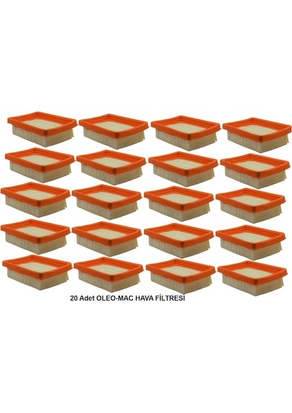 Fgd Motorlu Tırpan Oleo Mac 753 T 453 Bp Hava Filtrsi 10 Adet