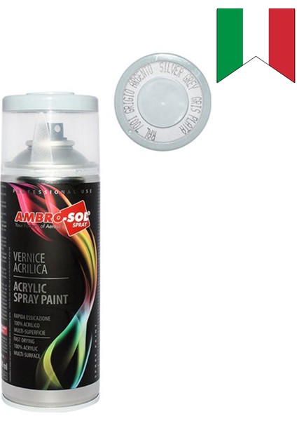 Sprey Boya Gümüş Gri B7001 400Ml