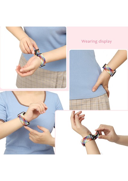 Apple Watch ile Uyumlu 42 44 45 49 mm Seri 4 5 6 7 8 9 Se Ultra Kordon Flexible Magnet Toka fırsatları