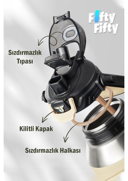 Tkk 1000 ml Profesyonel Kamp Matarası
