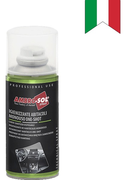 Ambro-Sol Klima Araç İçi Tazeleme Spreyi 150 Ml Biyosit İçermez