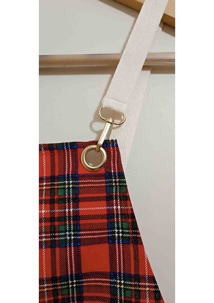 Ekose Desenli Önlük modelleri