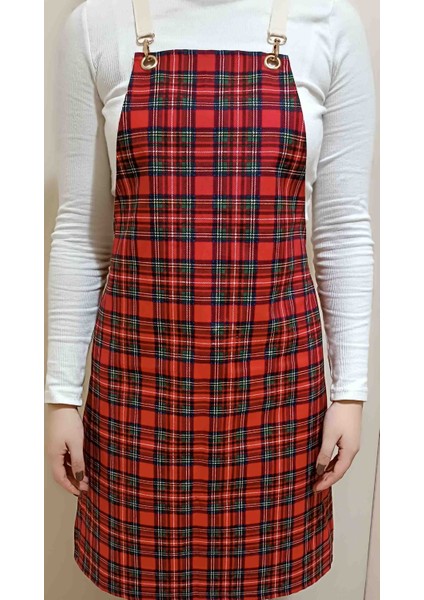 Ekose Desenli Önlük indirimleri