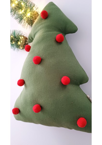 Yılbaşı / Noel Dekoratif Çam -Baston Şeker 2'liset Kırlent / Yastık / Yılbaşı Ağacı / Yılbaşı Süsü modelleri