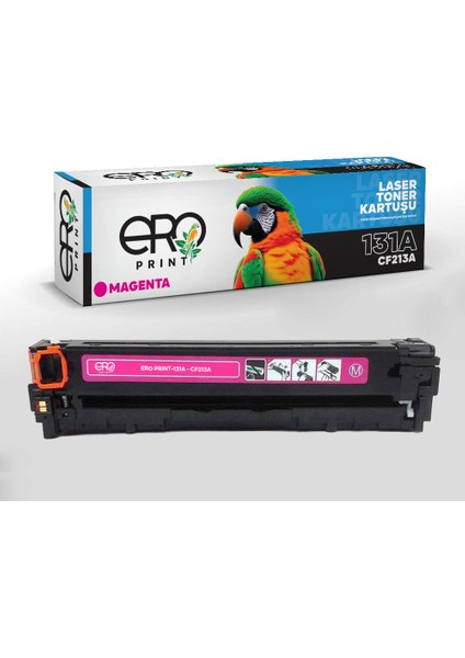 HP LaserJet Pro 200 Color M251n Kırmızı Muadil Toner