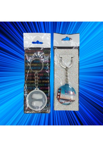 Amerika Birleşik Devletleri Temalı Anahtarlık Kapak Açacak fiyatları