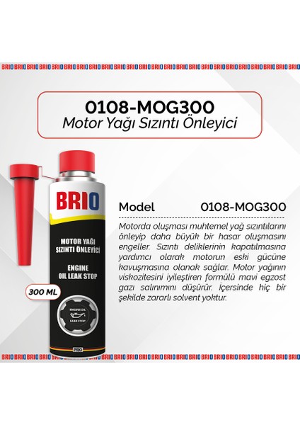 Motor Yağ Sızıntı Önleyici 300 Ml