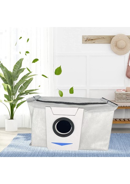 12 Adet Toz Torbası X1/T10 Omnı Robotlu Süpürge Çöp Torbaları Kirli Torbalar Yedek Aksesuarlar (Yurt Dışından)