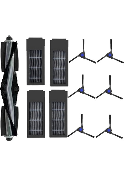 Ecovacs Deebot Için Yedek Parça Aksesuarları X2 Omni X2PRO Ana Fırça Filtre Yan Fırça Ekleri (Yurt Dışından)