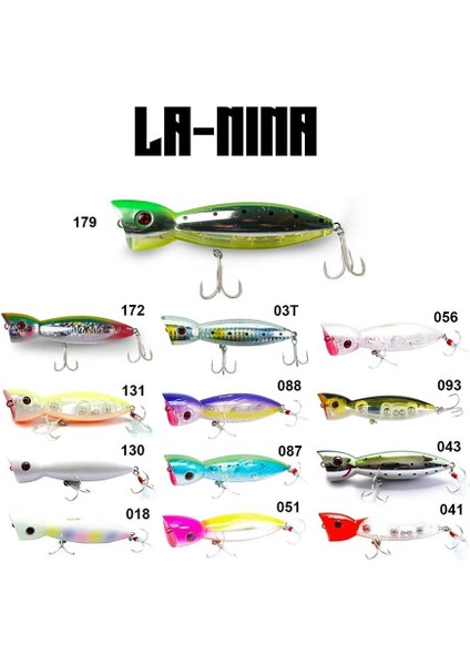 Fujın La-Nina Maket Balık Su Üstü Popper fiyatları