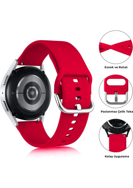 Samsung Gear S3 Classic Uyumlu Silikon Kordon fiyatları