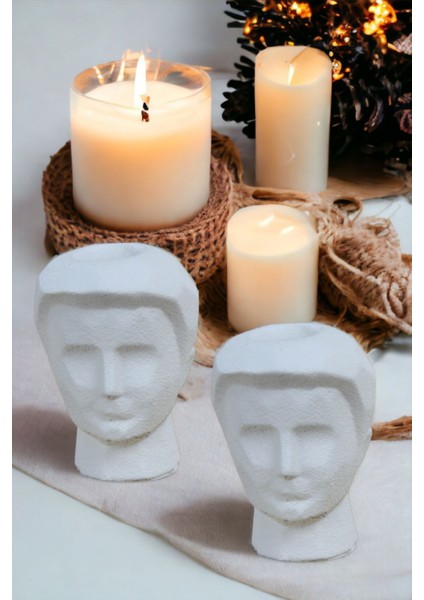 Şamdan Mumluk Dekoratif Mumluk Tealight Mumluk Model 10 Ikili Mumluk fiyatları