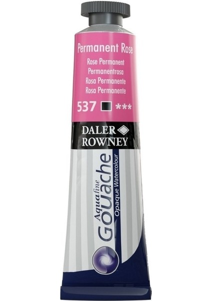 Aquafine Guaj Boya Tüp 15ML 537 Permanent Rose