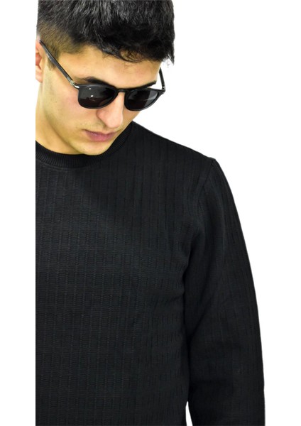 Erkek Spor Sıfır Yaka Sweatshirt R2260 BGL-ST03184