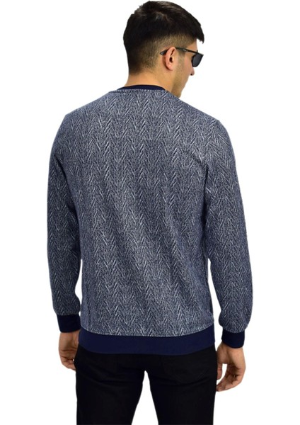 Erkek Spor Sıfır Yaka Sweatshirt R2266 BGL-ST03183 fırsatları