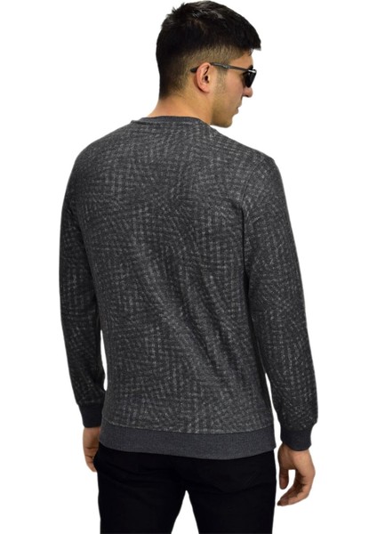 Erkek Spor Sıfır Yaka Sweatshirt R2264 BGL-ST03186 fırsatları