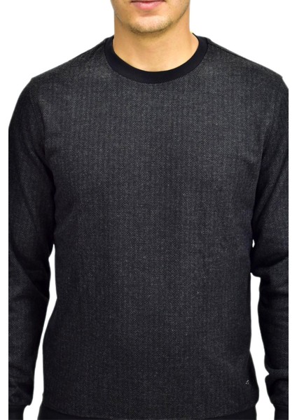 Erkek Spor Sıfır Yaka Sweatshirt R2270 BGL-ST03187 indirimleri
