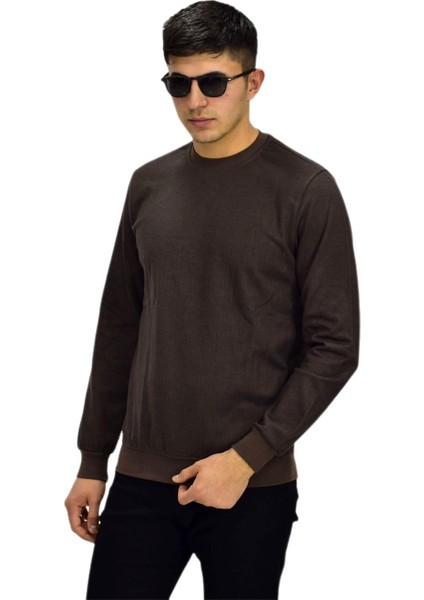 Erkek Spor Sıfır Yaka Sweatshirt R2270 BGL-ST03187 fiyatları