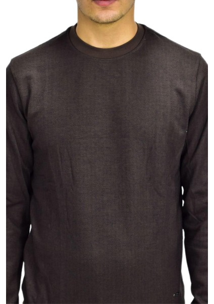 Erkek Spor Sıfır Yaka Sweatshirt R2270 BGL-ST03187 indirimleri