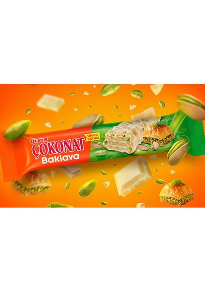 Çokonat Baklava 30 gr x 24 Adet