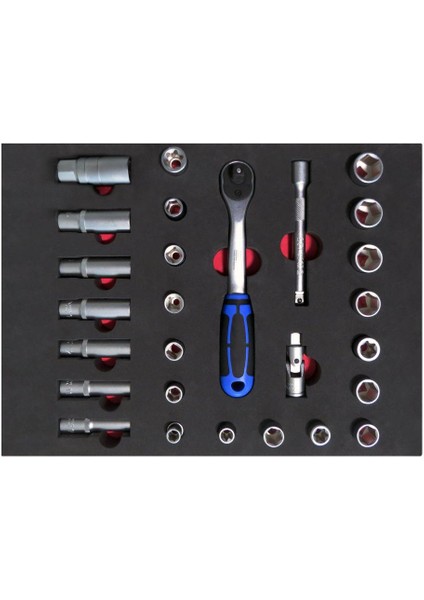 Lokma Set 3/8-27 Parça Sünger Yataklı