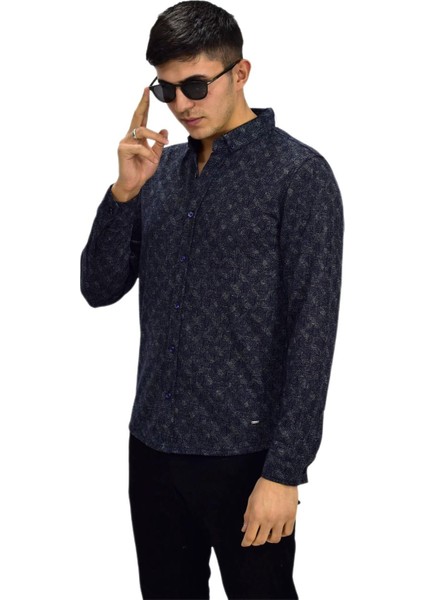 Erkek Spor Jakarlı Uzun Kol Gömlek R6520 BGL-ST03204 fiyatları
