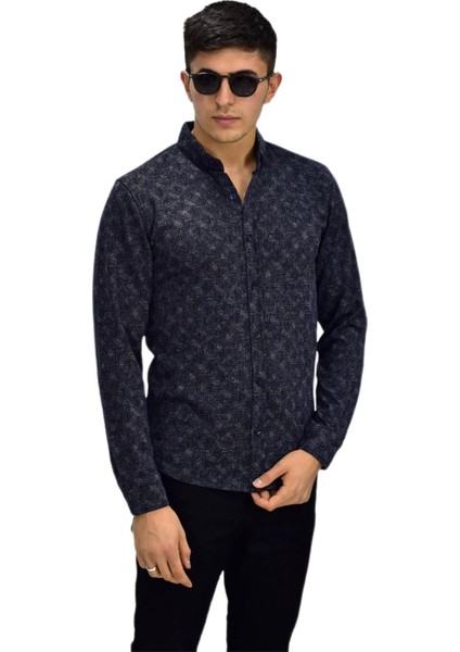 Erkek Spor Jakarlı Uzun Kol Gömlek R6520 BGL-ST03204 modelleri