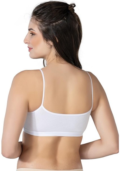 Beyaz Emay 1425 Modal Cotton Pedli Büstiyer