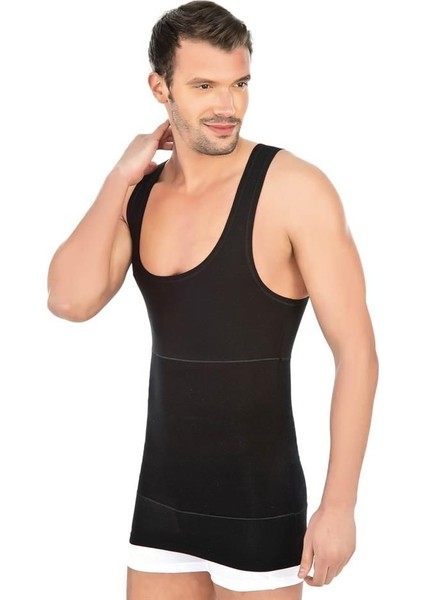 Siyah Emay 1400 Modal Cotton Erkek Atlet Korse