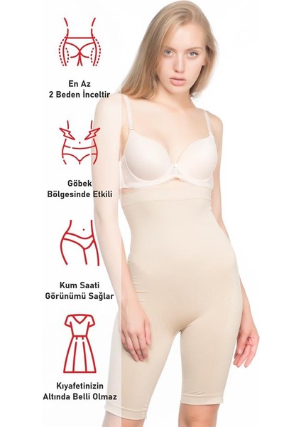 Ten Emay 2006 Yüksek Bel Uzun Paçalı Korse fırsatları