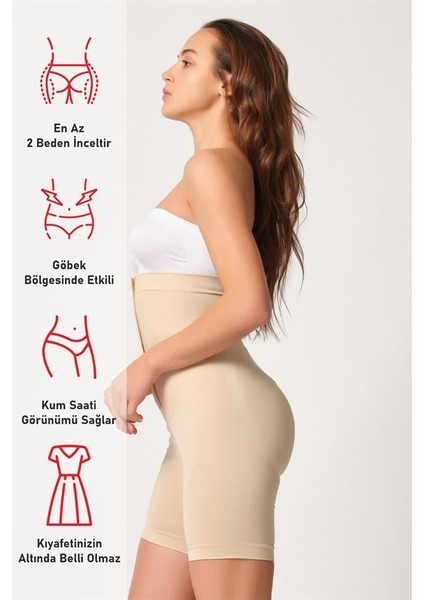 Ten Emay 2087 Önden Agraflı Paçalı Korse fırsatları