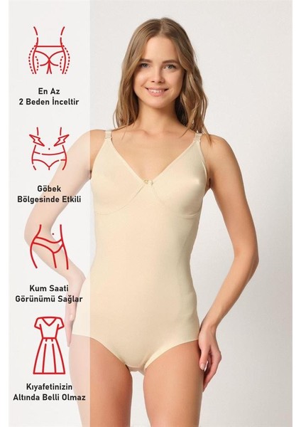 Ten 2821 Balenli Double Boy Slip Lazer Korse modelleri