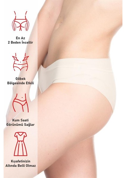 Ten 2818 Slip Külot Lazer Korse fırsatları