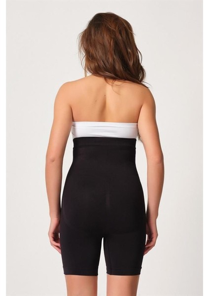 Siyah Emay 2087 Önden Agraflı Paçalı Korse modelleri